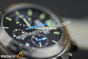 Bezel Of Panerai PAM 363 Luminor Chronograph Daylight 'Midnight in Buenos Aires' Special Edition Replica watch