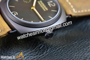 Small Stationary Bezel of Panerai Rodiomir Composite 3 Days 47mm P.3000 Model Replica Watch