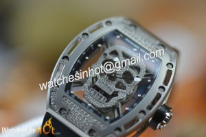 Richard Mille Tourbillon RM 052 Skull Replica Watch 11