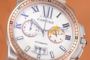 Cartier Calibre de Cartier Chronograph Replica Watch for low cost