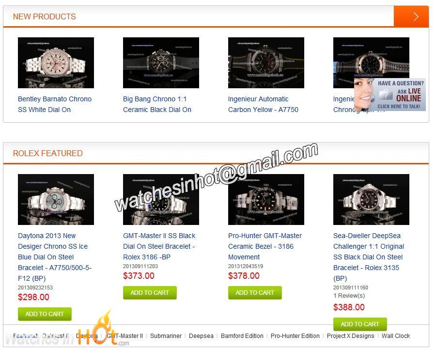 Watches Pages View of AmazingClock.co Review - The Place To Find The Latest High Quality Luxury Replica Watch At Affordable Prices