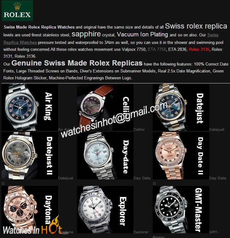 Offer Thousands Of Amazing Replica Watches on Ok-Replica.co.uk Review - All Of The Cheap Replica Watches Have High Quality So You Can Buy
