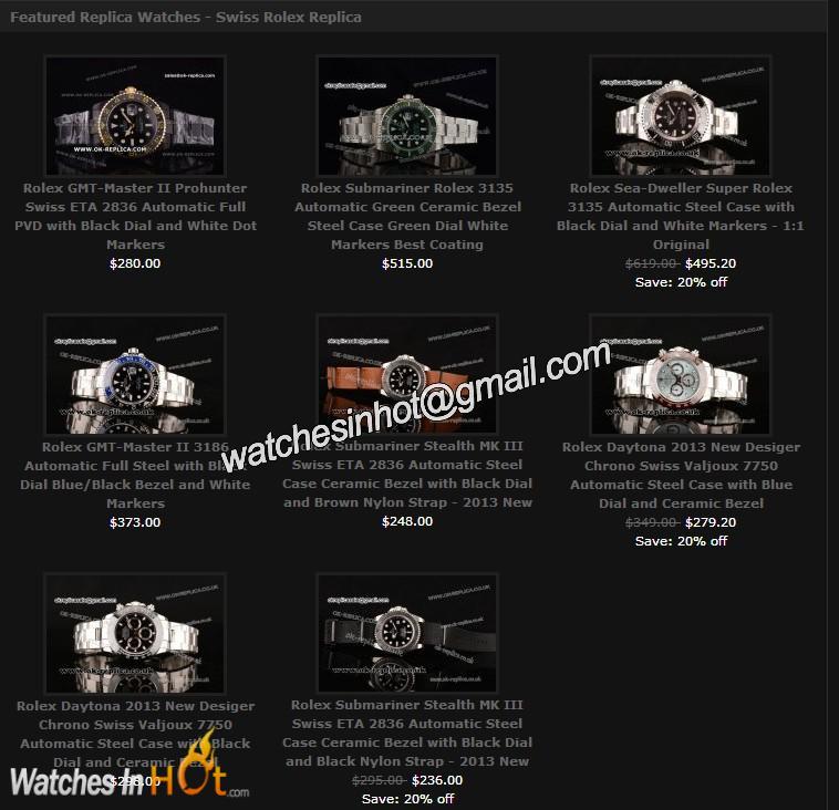 Replica Watches List Pages of Ok-Replica.co.uk Review - All Of The Cheap Replica Watches Have High Quality So You Can Buy