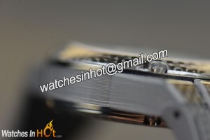 Sideview of IWC Ingenieur Automatic Carbon Performance IW322402 Replica Watch