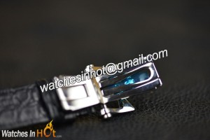 Steel Triple-blade Folding Clasp of Vacheron Constantin Replica Watch - Malte Tourbillon with Diamond Set