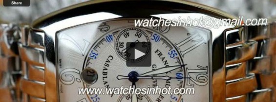 Video Review – Franck Muller Casablanca Chronograph Replica Watch