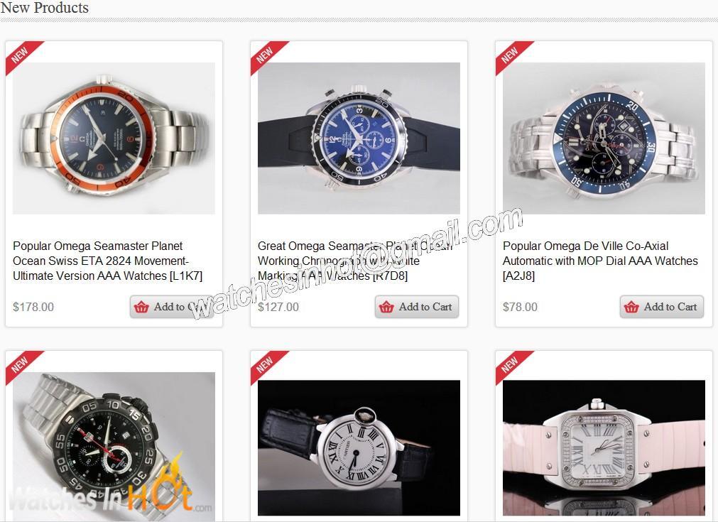 Watches Pages View of Zaffamotos.com - Offering High Quality Swiss Luxury Replica Watches