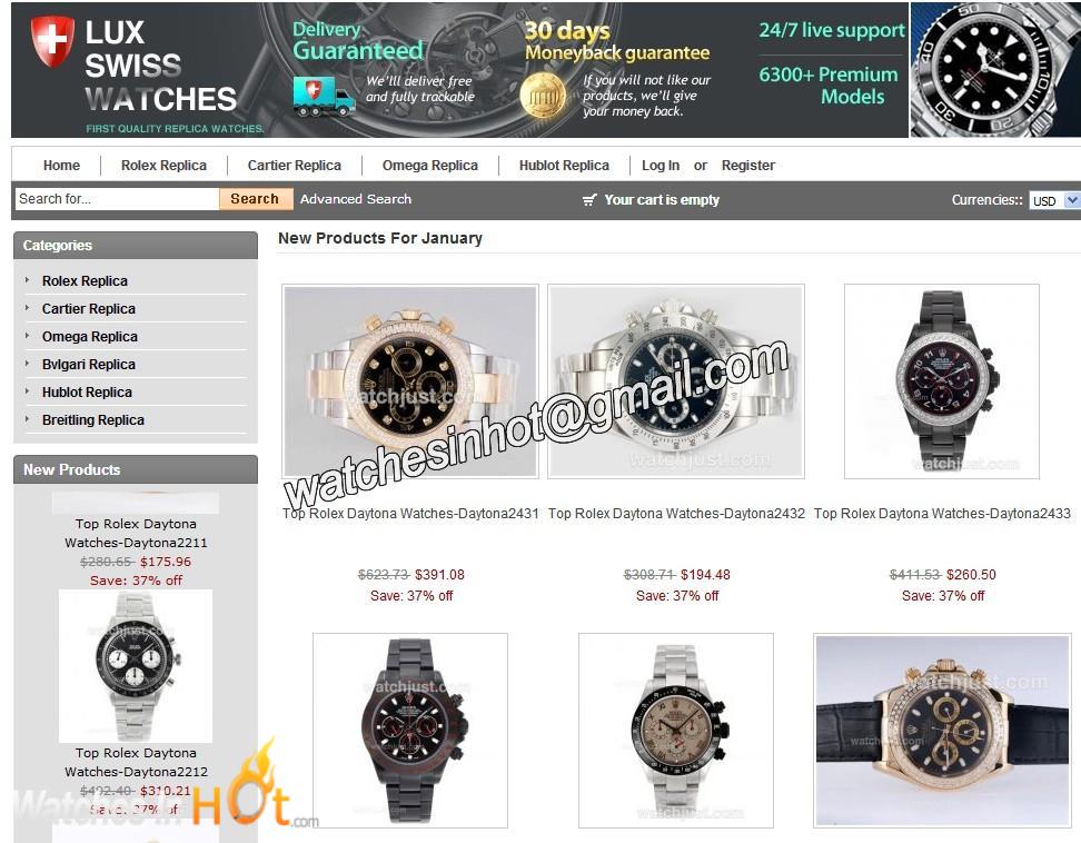 Ausreplicawatch.com Review - Offerring Low Quality Replica Watches Website