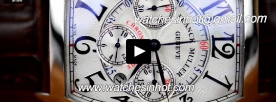 Franck Muller Casablanca Chronograph Replica Watch – Elegant and sporty