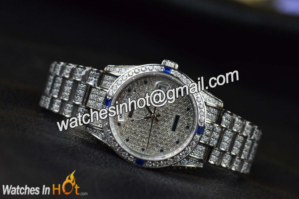 Rolex Day-Date President Diamond Replica Watch 