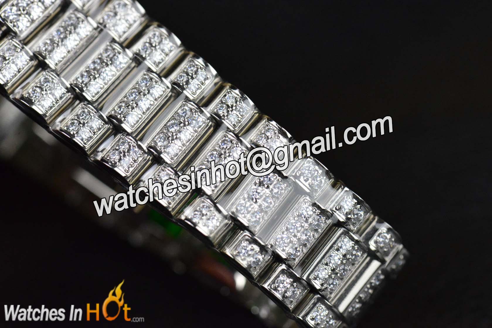 Rolex-Day-Date-President-Diamond-Replica-Watch_5 - Replica Watches Reviews