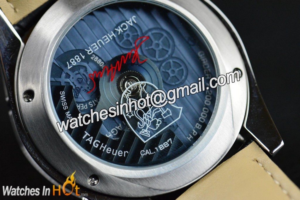 Seiko VK Quartz Movement on TAG Heuer Carrera Calibre 1887 Chronograph Jack Heuer Edition Replica Watch