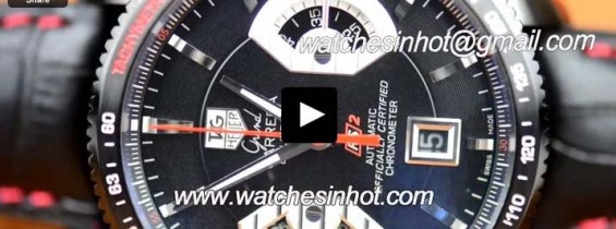 Tag Heuer Grand Carrera Chronograph Calibre 17 RS 2 Replica Watch