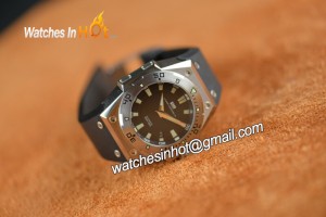 Black Linde Werdelin Steel Watch