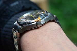 Omega Watch on Wrist Crown