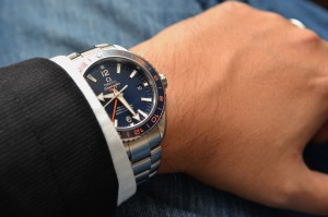 My first view at the Omega Seamaster Planet Ocean GMT 600M Replica