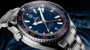 New Version of Omega Seamaster Planet Ocean GMT Replica Watch with Clone Omega 8605